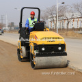 Mini road roller double drum vibratory roller compactor road machine for sale FYL-1200